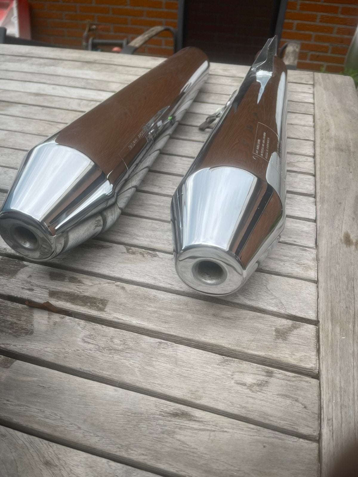 Triumph truxton uitlaat, Ophalen of Verzenden, Triumph