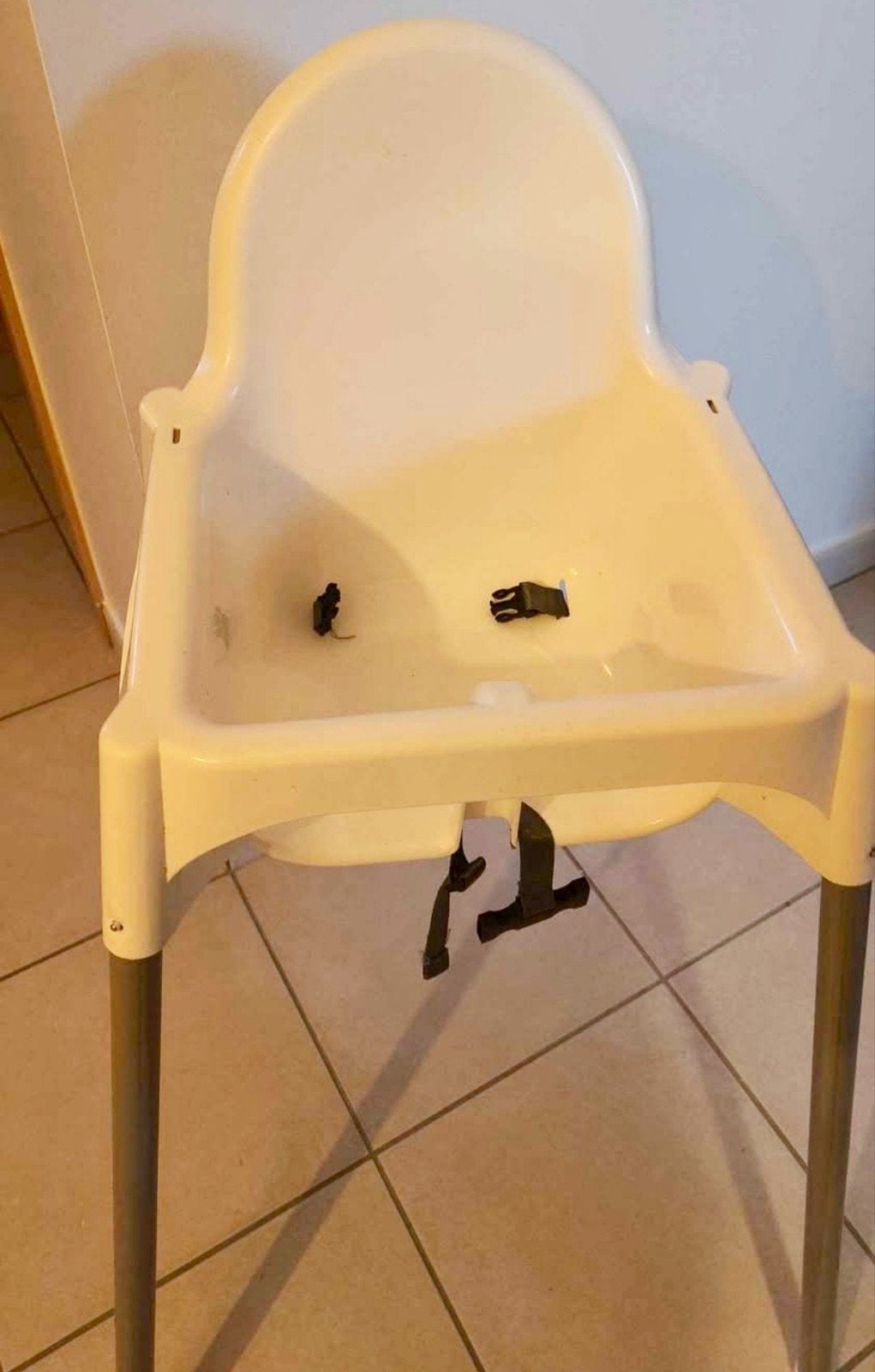 chaise haute ikea, Enlèvement, Comme neuf, Chaise de table, Ceinture(s)