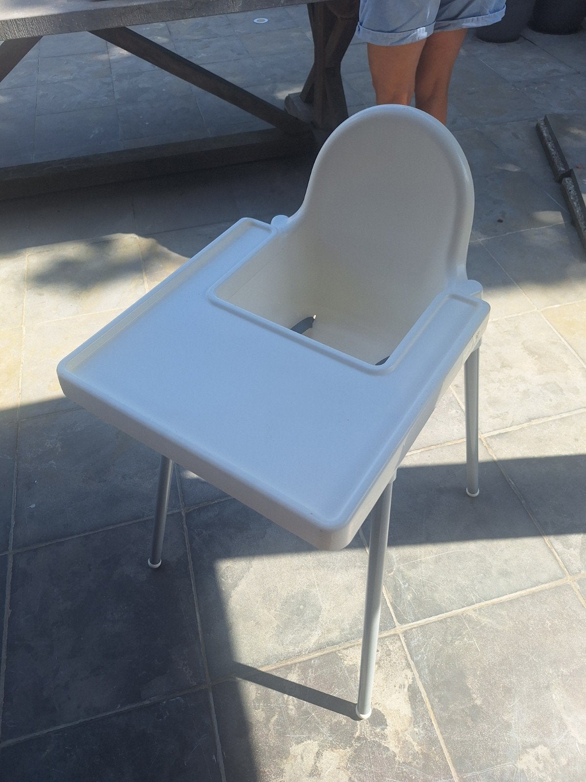 Babystoel Ikea, Ophalen