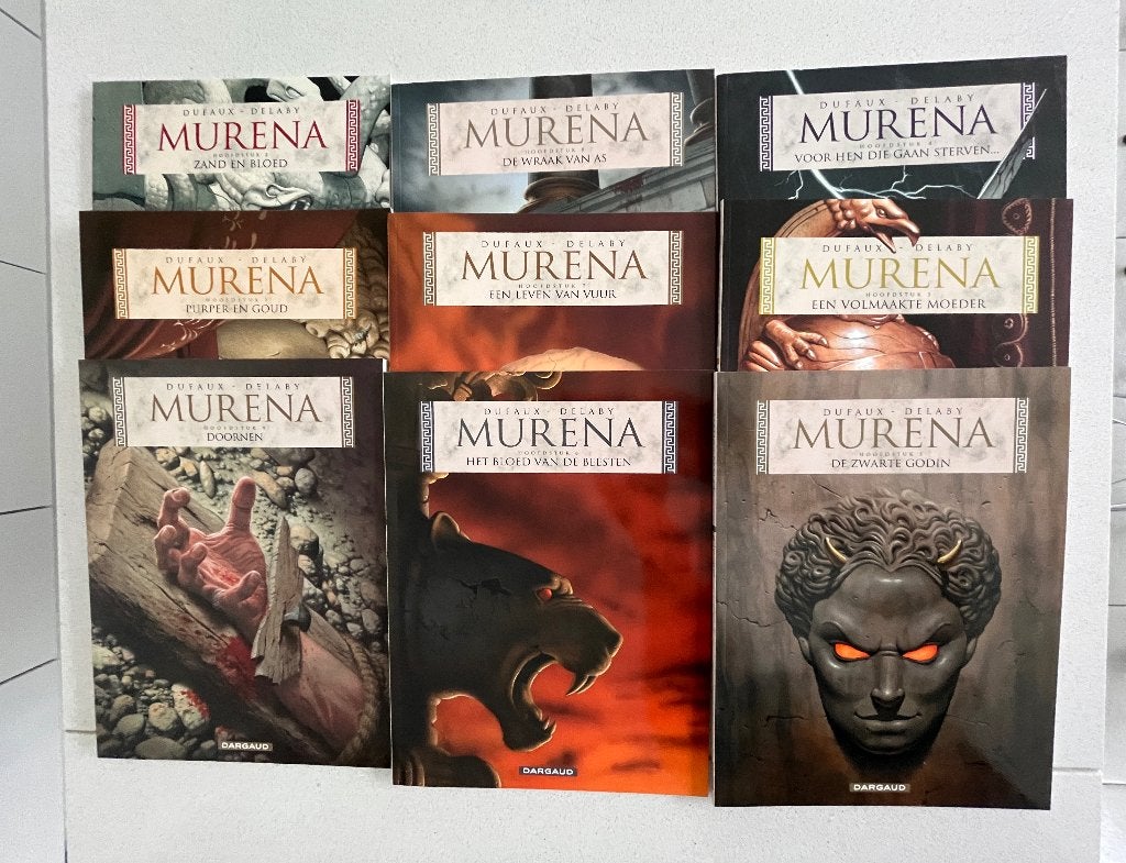Murena 1 à 9 en parfait état, Plusieurs BD, Enlèvement ou Envoi, Neuf, Dufaux - Delaby