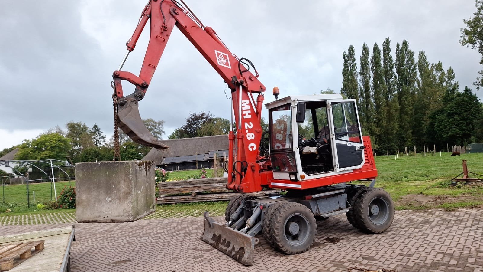 O&k mh 2.8c. mobiele kraan, Ophalen of Verzenden