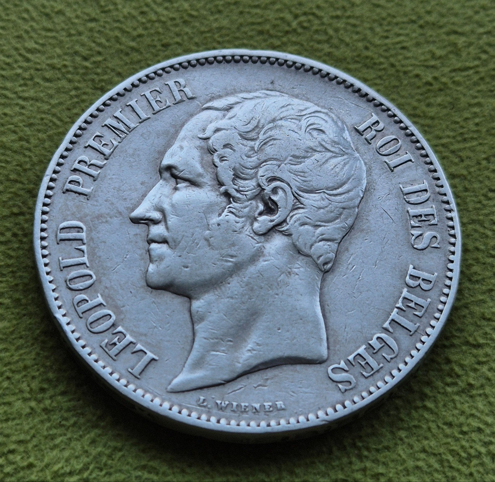 5 Francs  1858  Bloothoofds / RAAR, Enlèvement ou Envoi, Monnaie en vrac, Argent, Argent