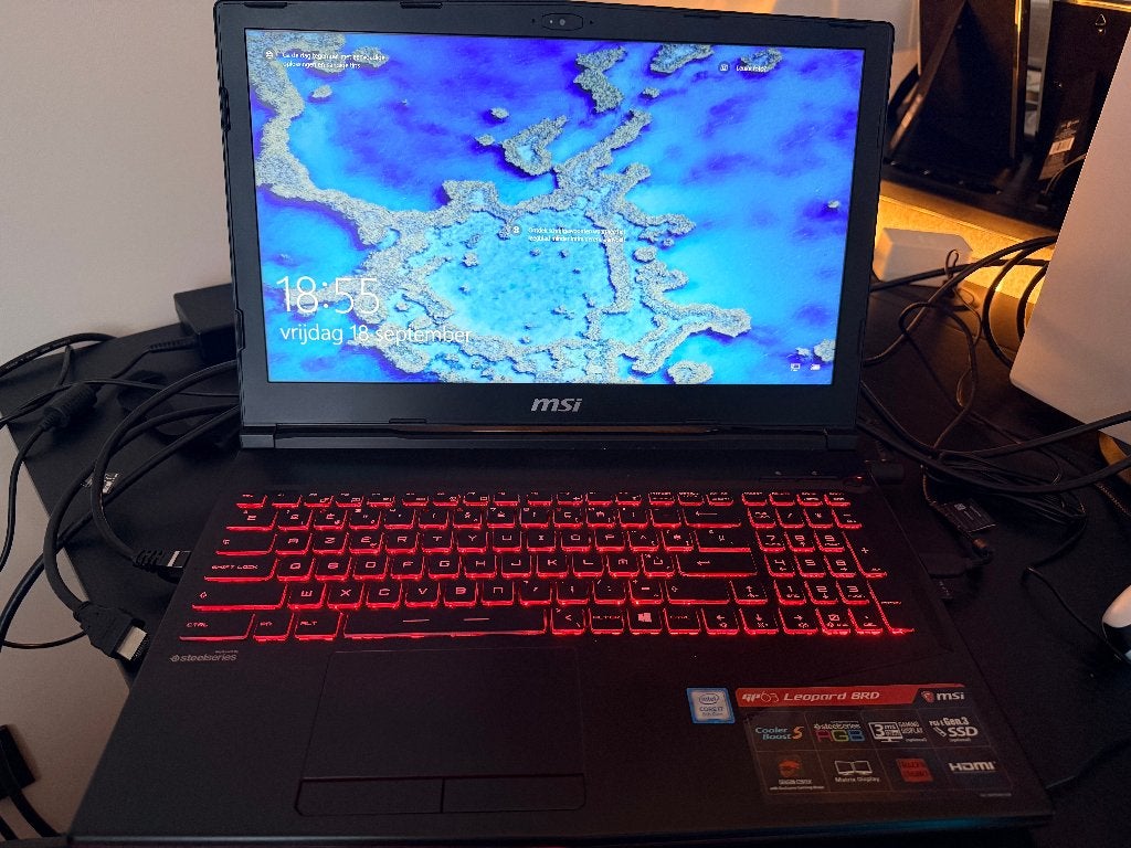 Gaming laptop MSI, MSI, Comme neuf, Enlèvement, Gaming