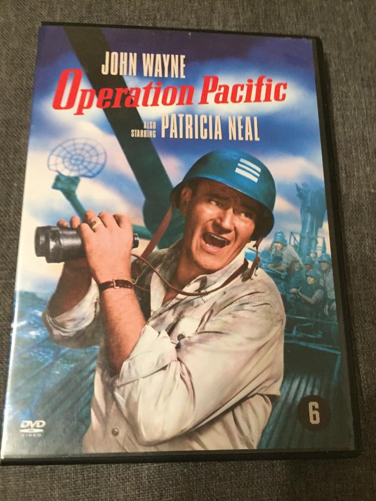 Dvd oorlog film Operation Pacific, À partir de 6 ans, Enlèvement ou Envoi, Comme neuf, Guerre