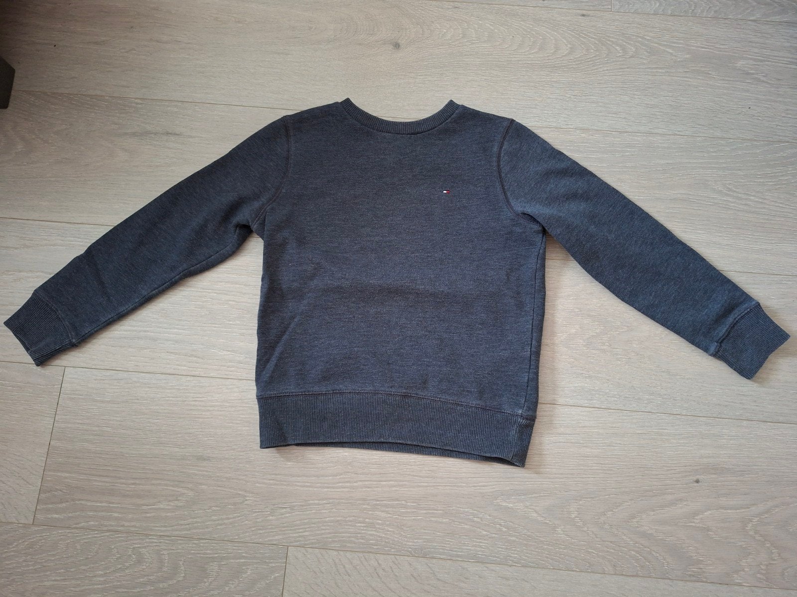 grijze trui Tommy hilfiger M140, Gebruikt, Trui of Vest, Jongen, Tommy hilfiger