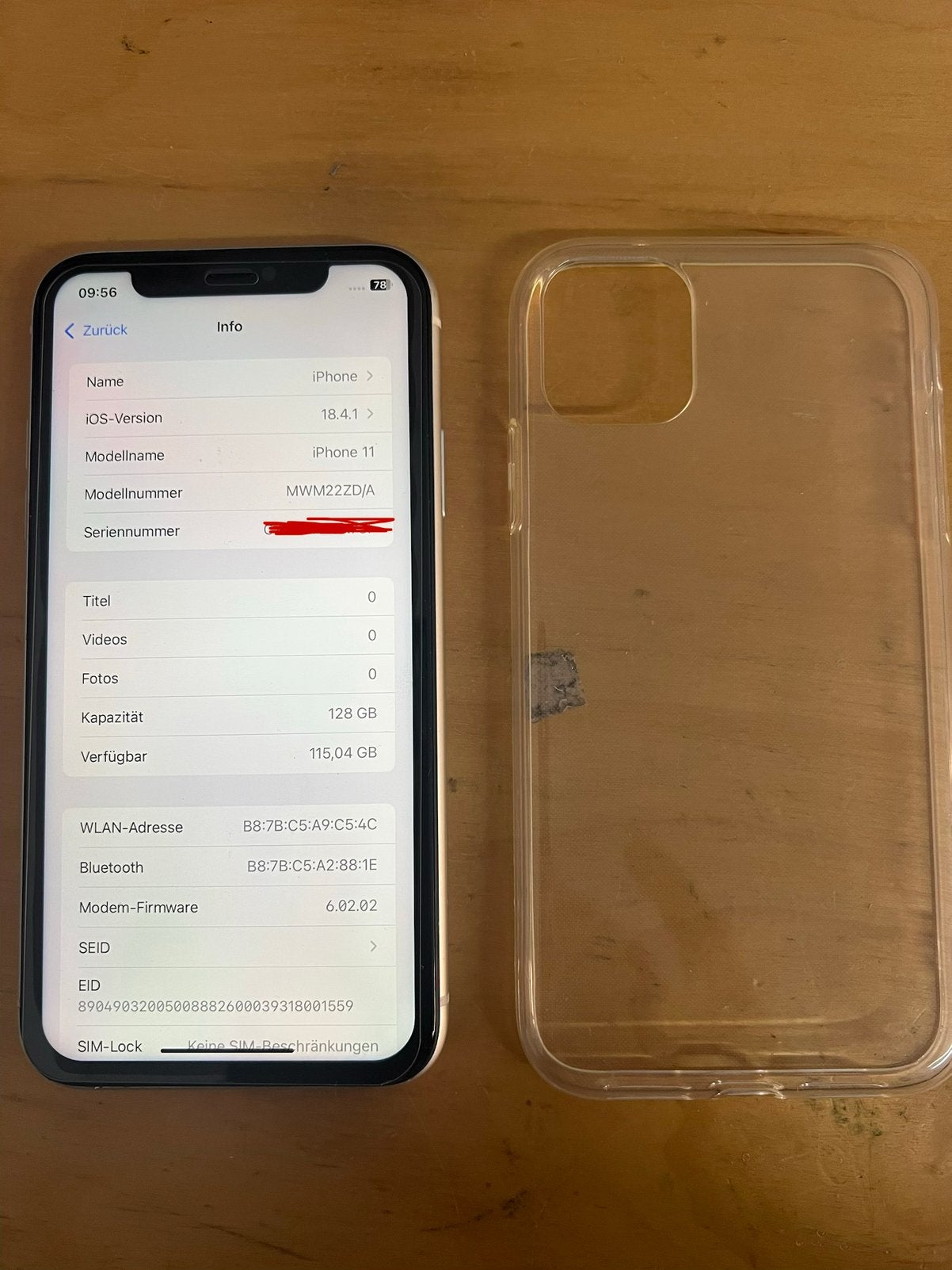 Te koop: iPhone 11 – 128GB – Wit (in goede staat), Telecommunicatie, Mobiele telefoons | Apple iPhone, 128 GB, Wit, Zo goed als nieuw