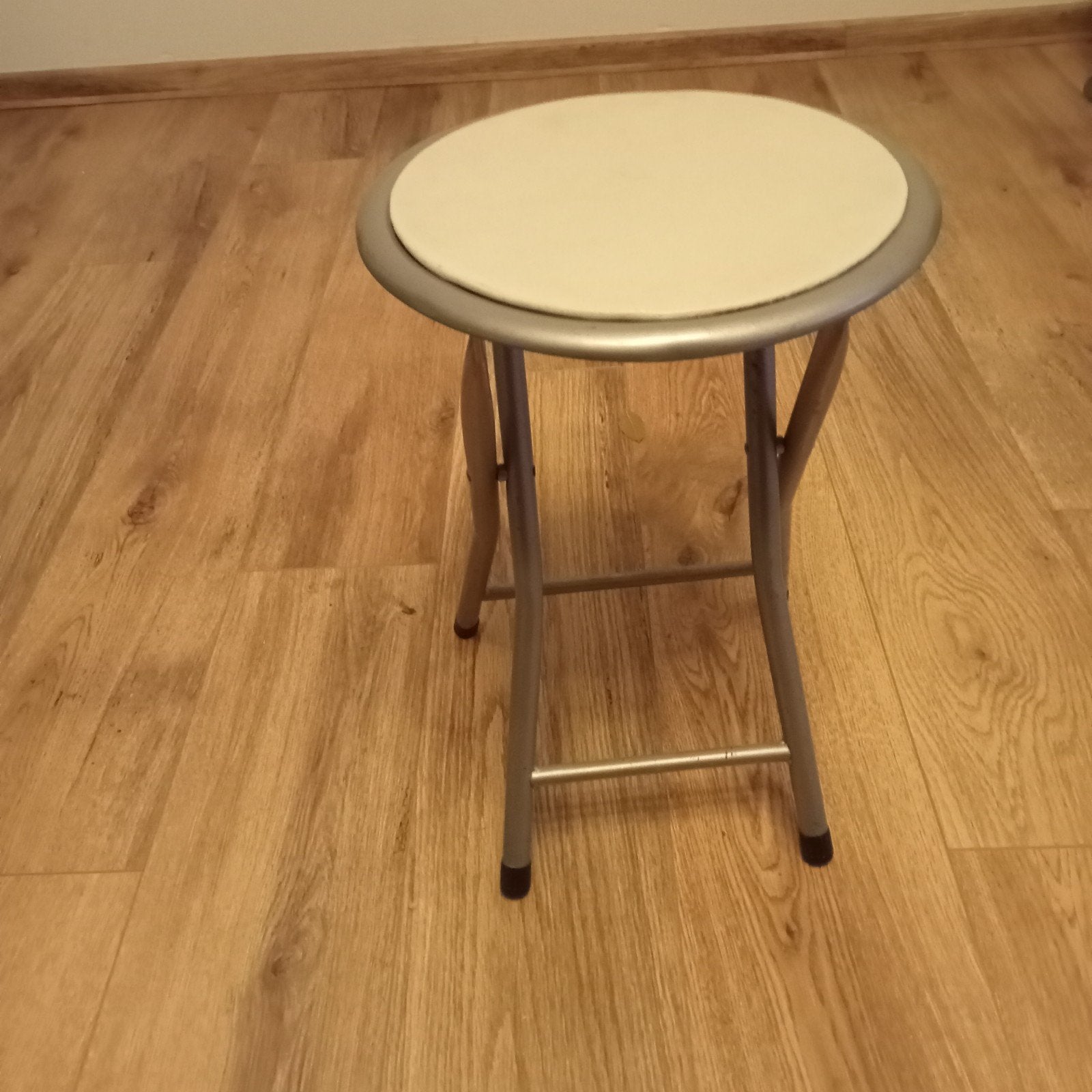 plooibare vintage kruk, Ophalen