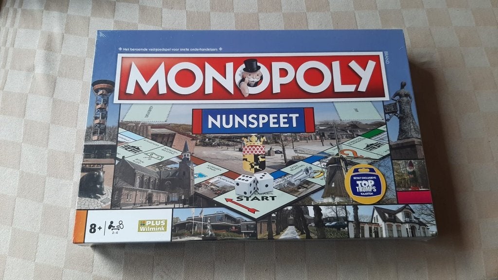 jeu de plateau Seal Monopoly Nunspeet Monopoly limited, 1 ou 2 joueurs, Enlèvement ou Envoi, Neuf, Monopooly