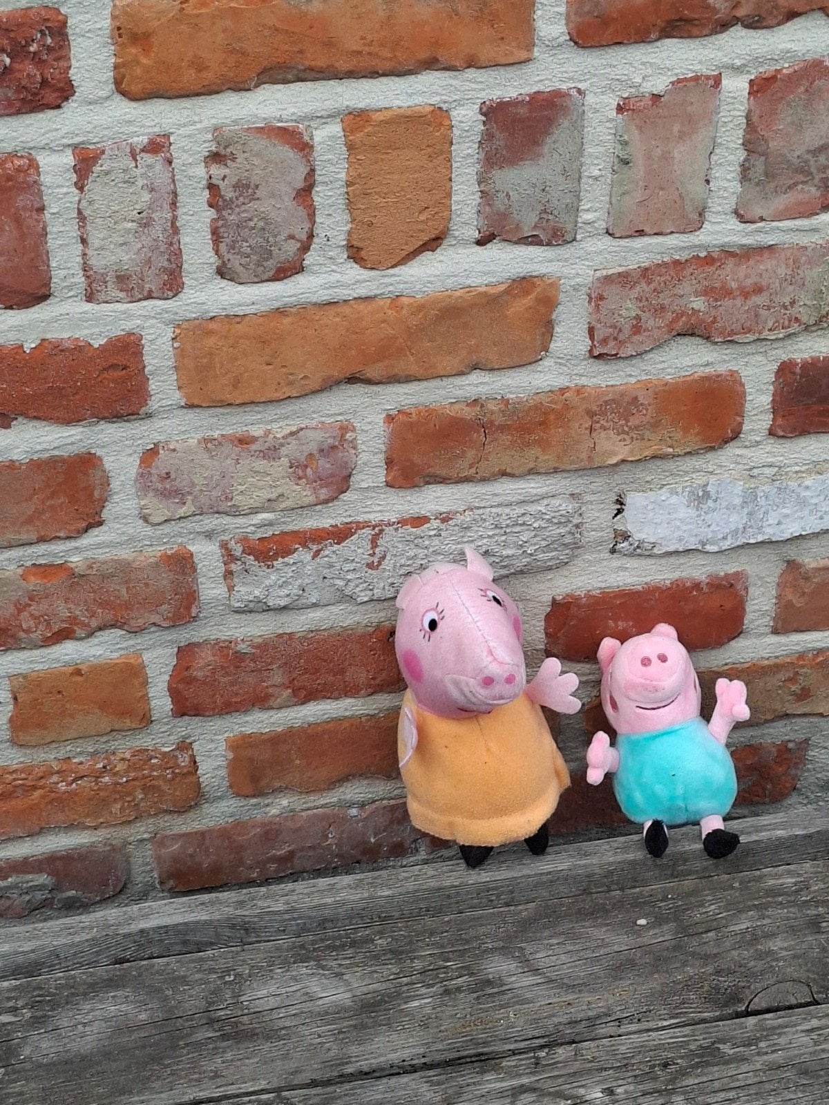 peppa big knuffels, Ophalen