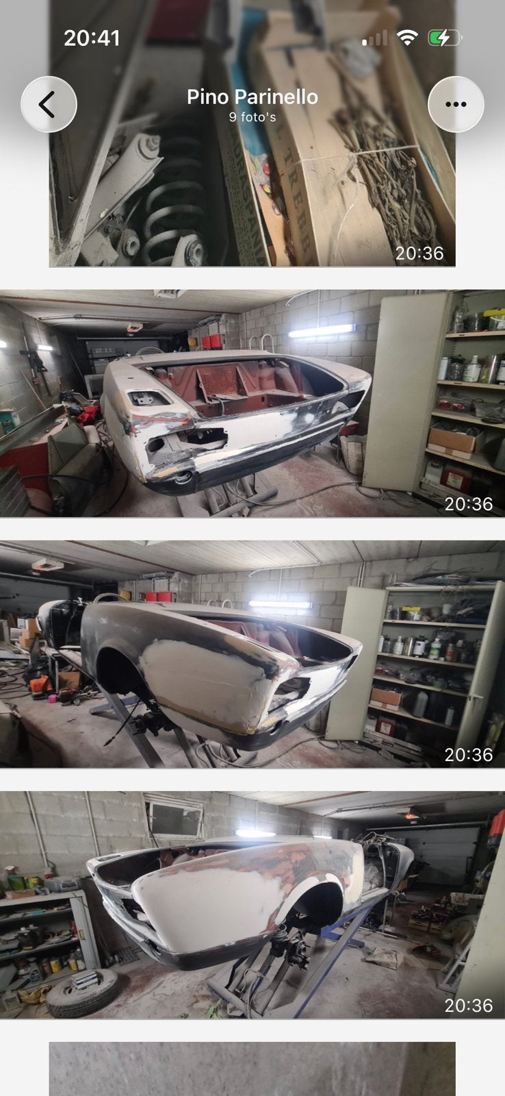 Fiat 124 spider voor opmaak, Auto's, Particulier, Te koop, 124 Spider