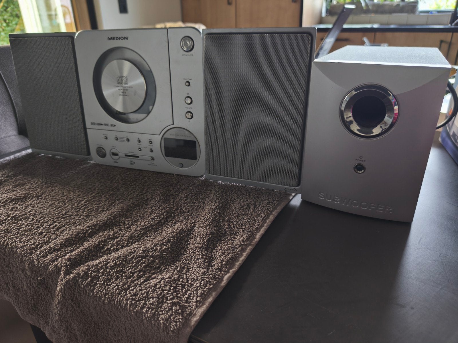 Micro stereoset, Ophalen