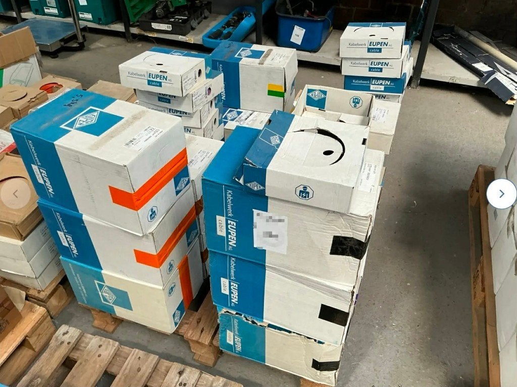 Eupen H05V-K VZT boxkabel 100 meter, Doe-het-zelf en Bouw, Elektriciteit en Kabels, Ophalen, Nieuw, Kabel of Snoer