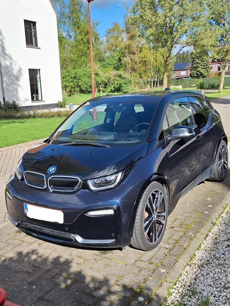 BMW i3s advanced 2019/11 weinig Km, Auto's, Automaat, 4 zetels, 135 kW, Blauw