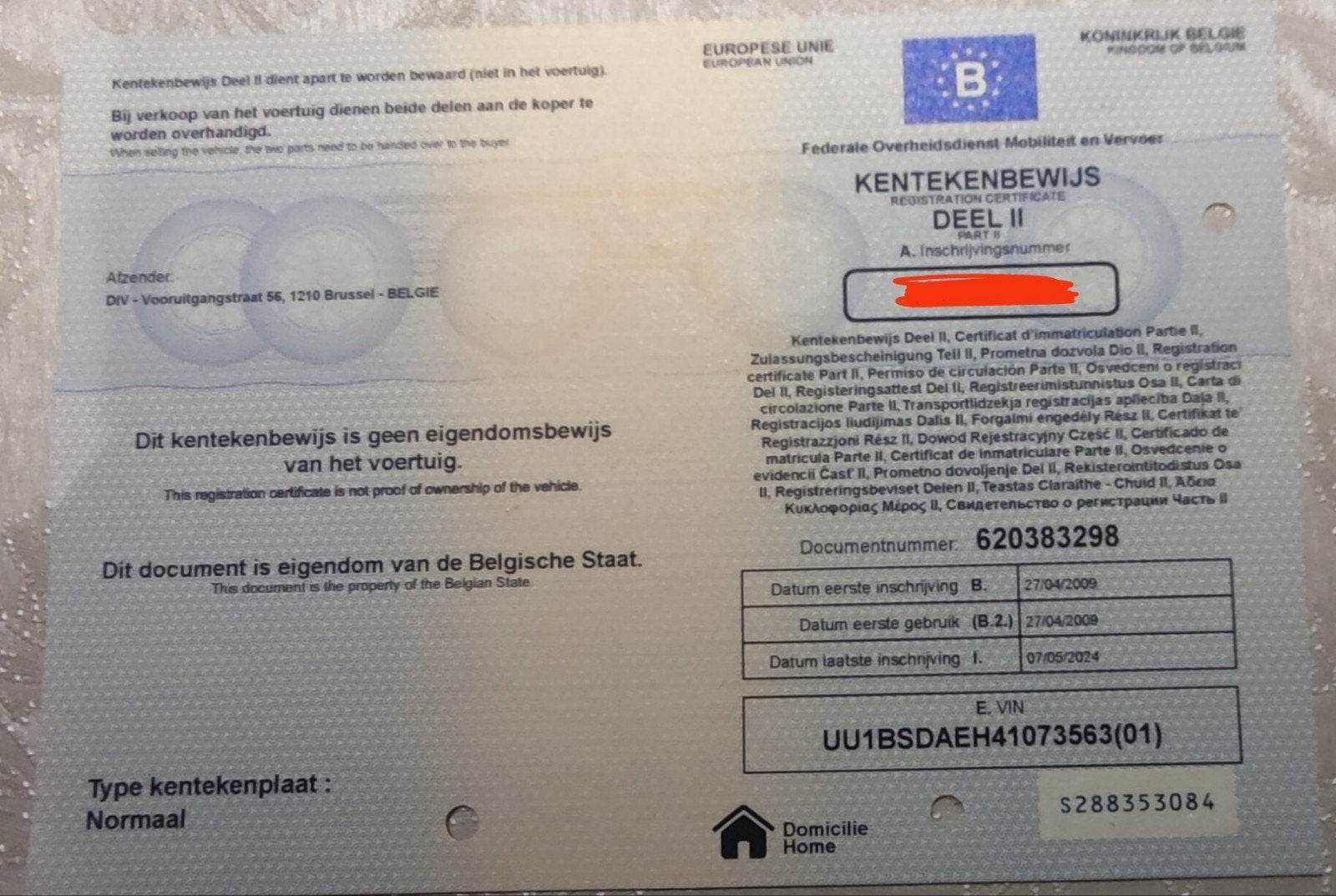 Rode Dacia 2009 (export/onderdelen), Auto's, Stof, Handgeschakeld, 5 deurs, Sandero