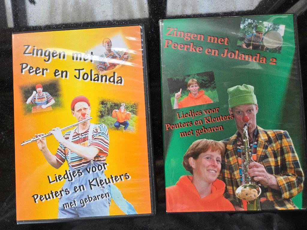 DVD kinderen Zingen met Peer en Jolanda, CD & DVD, DVD | Enfants & Jeunesse, Enlèvement, Comme neuf, Autres genres