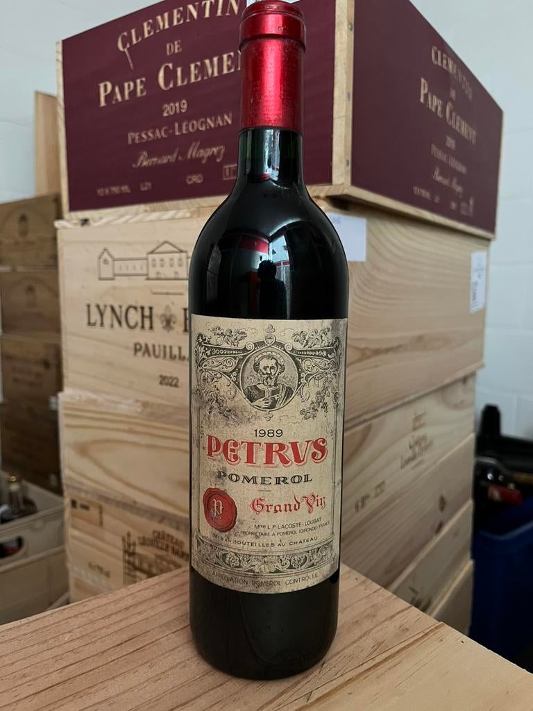 Chateau Petrus 1989, Ophalen, Zo goed als nieuw
