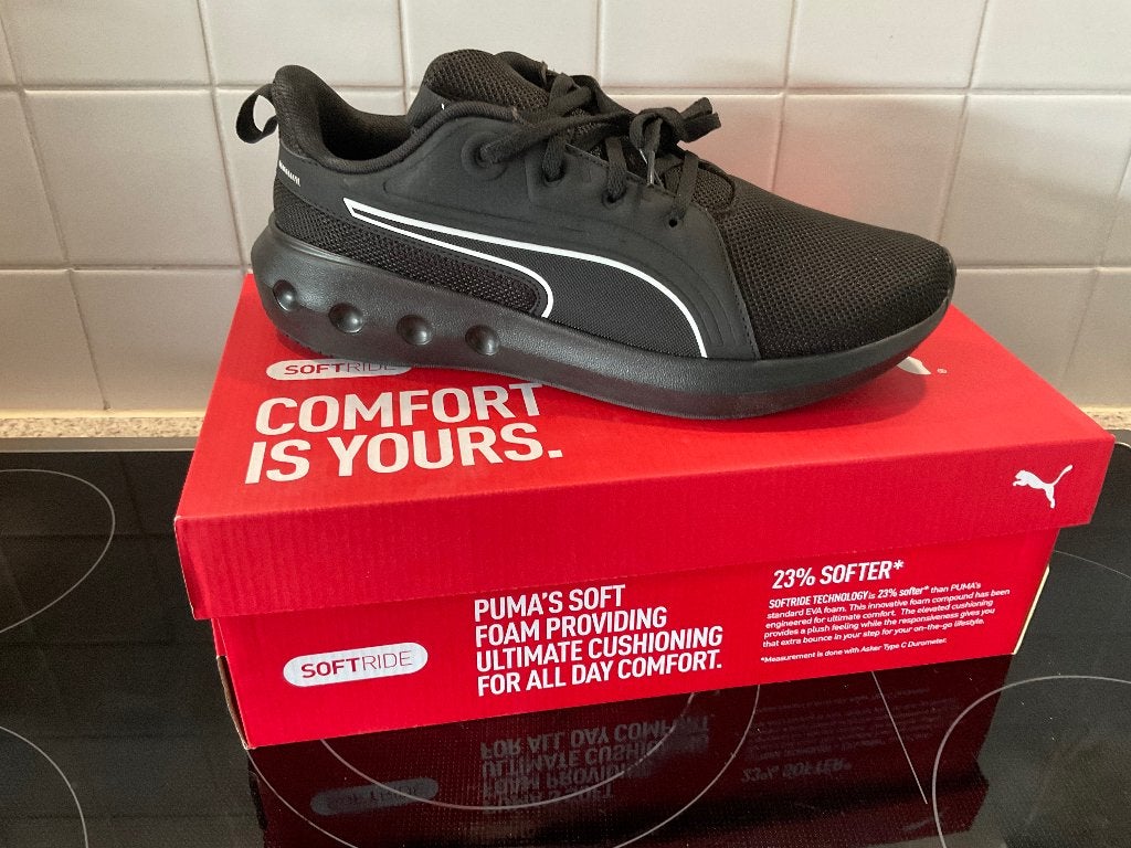 Puma SOFTRIDE CARSON - Trainingsschoen - black, Kleding | Heren, Schoenen, Puma, Nieuw, Ophalen of Verzenden, Sportschoenen