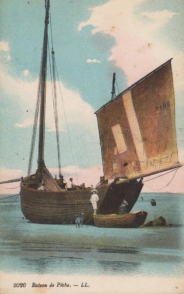 1930 - FRANKRIJK - Berck-sur-Mer: Bateau de Pêche, Verzenden, 1920 tot 1940, Gelopen, Frankrijk