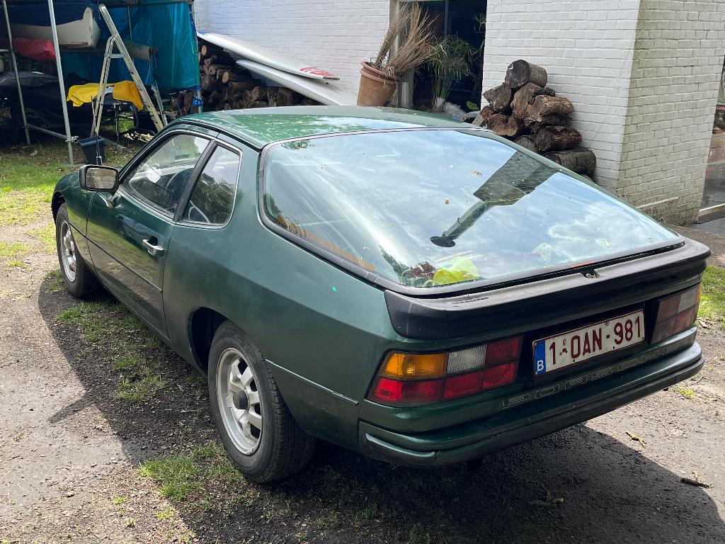 Porsche 924 de 1978, Autos, Porsche, Beige, 5 places, Particulier, Vert