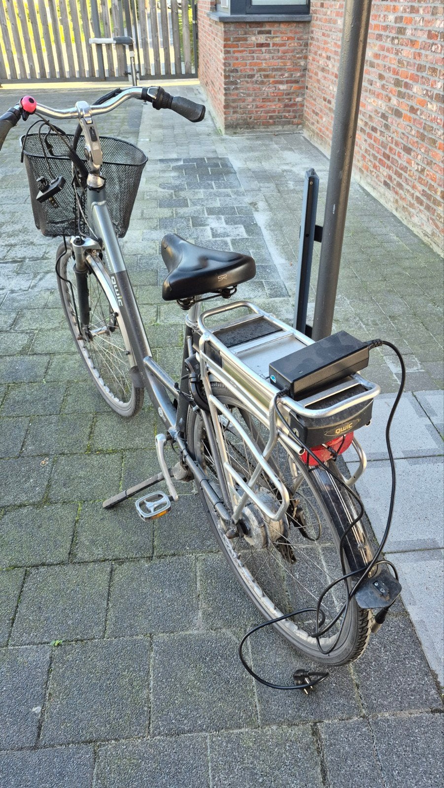 elektrische fiets, Qwic, Utilisé, 30 à 50 km par batterie, Enlèvement