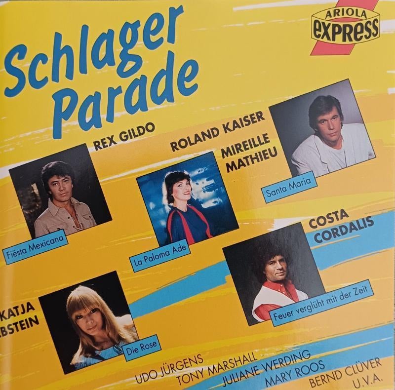 cd SCHLAGER PARADE -ARIOLA EXPRESS EUROVISION MONACO 1971, Ophalen of Verzenden, Zo goed als nieuw
