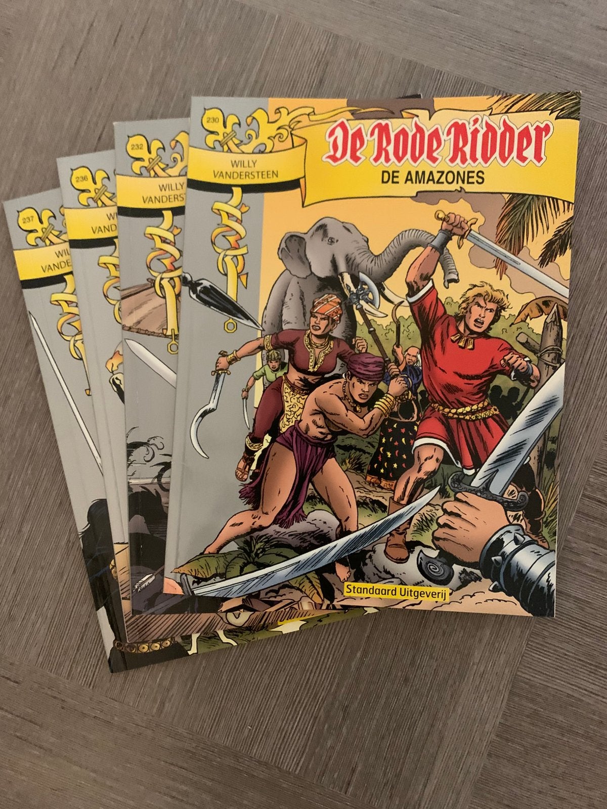 De Rode Ridder strips, Boeken, Ophalen, Gelezen