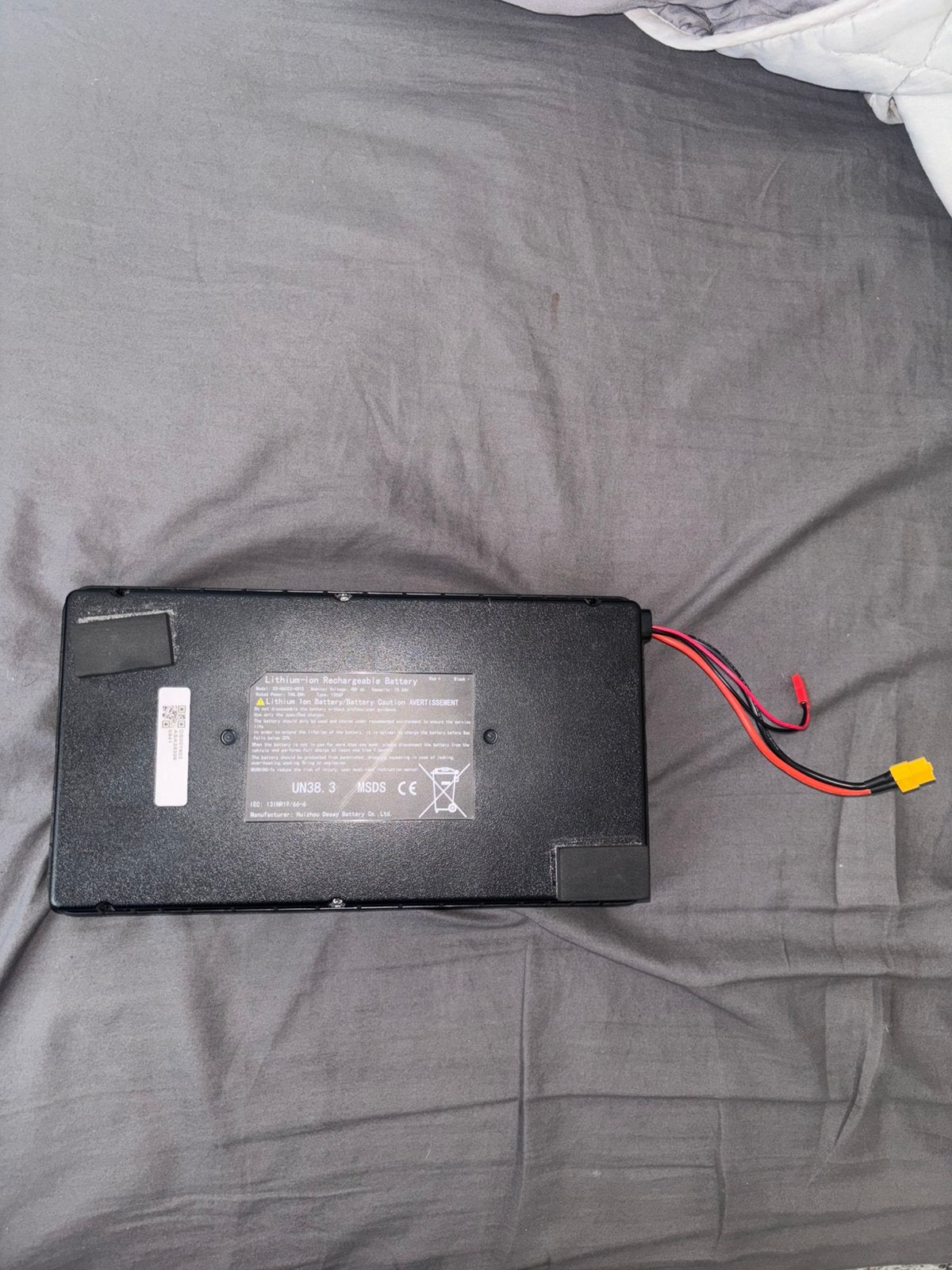 Batterie KuKirin G2 d'origine 48V 15Ah (720Wh)—Parfait état, Vélos & Vélomoteurs, Trottinettes, Enlèvement ou Envoi, Comme neuf