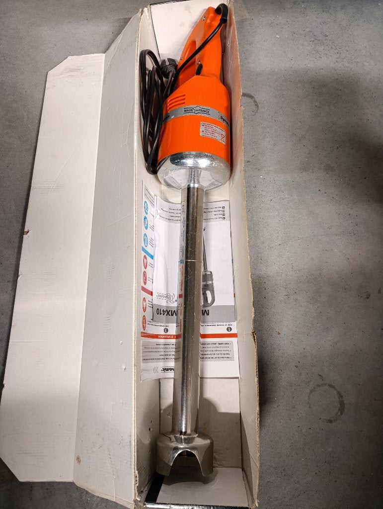 staafmixer dynamic MX-DMX-410, Ophalen, Gebruikt