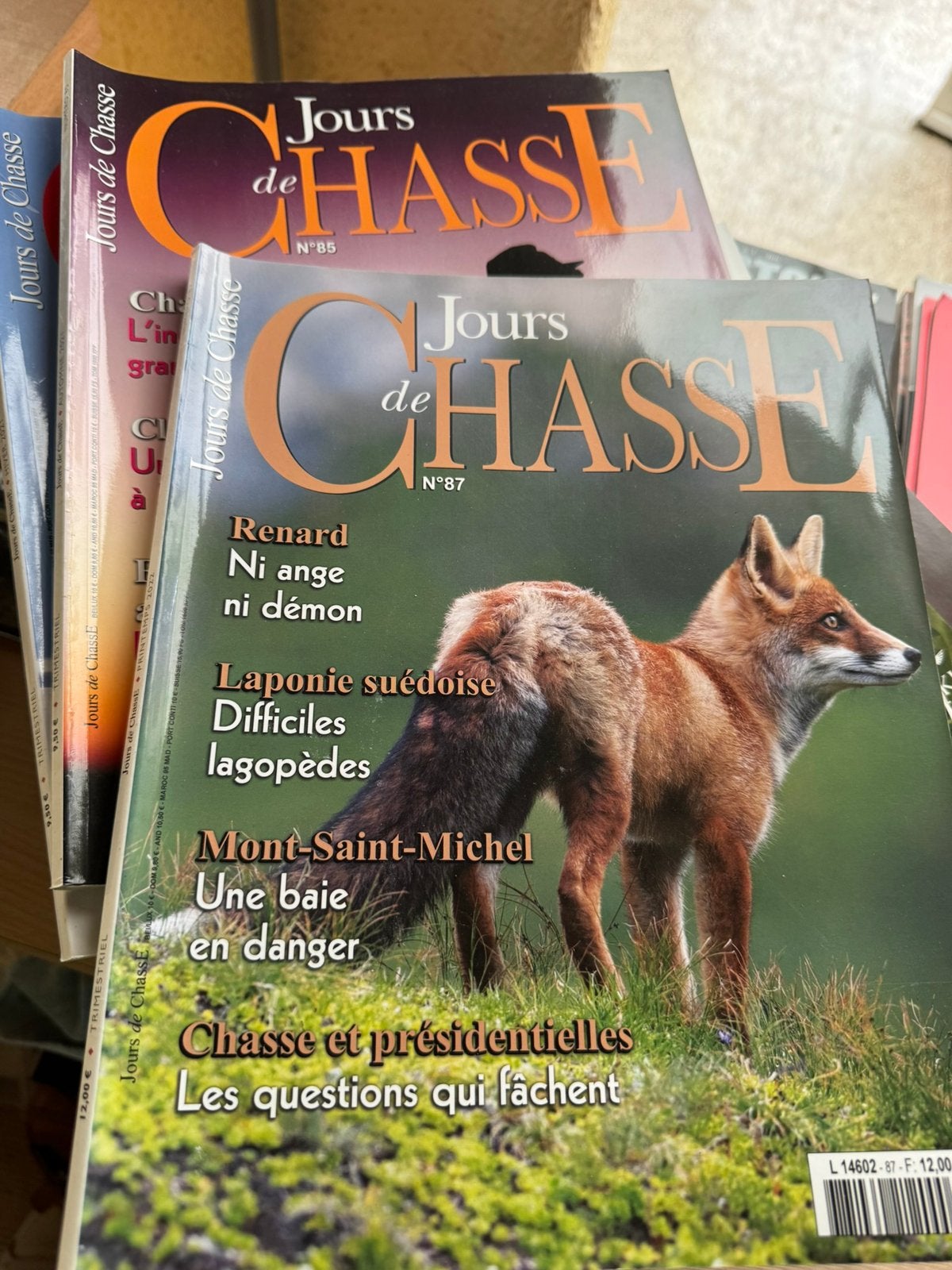 De jacht, la chasse, tijdschriften, Ophalen, Zo goed als nieuw