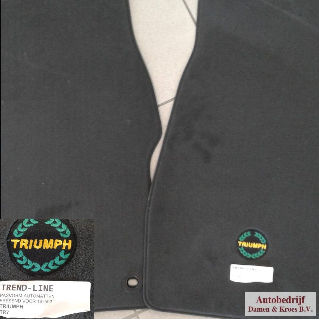 Mattenset Triumph TR7, Neuf, -, Autres marques automobiles, -