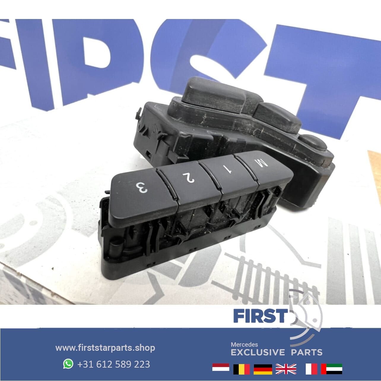 W176 W117 W156 45 AMG ELEKTRISCHE STOEL BEDIENING KNOPPEN ME, Gebruikt, -, Ophalen of Verzenden, -