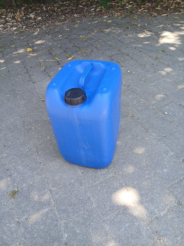 Bidon de 20l, Ophalen, Gebruikt