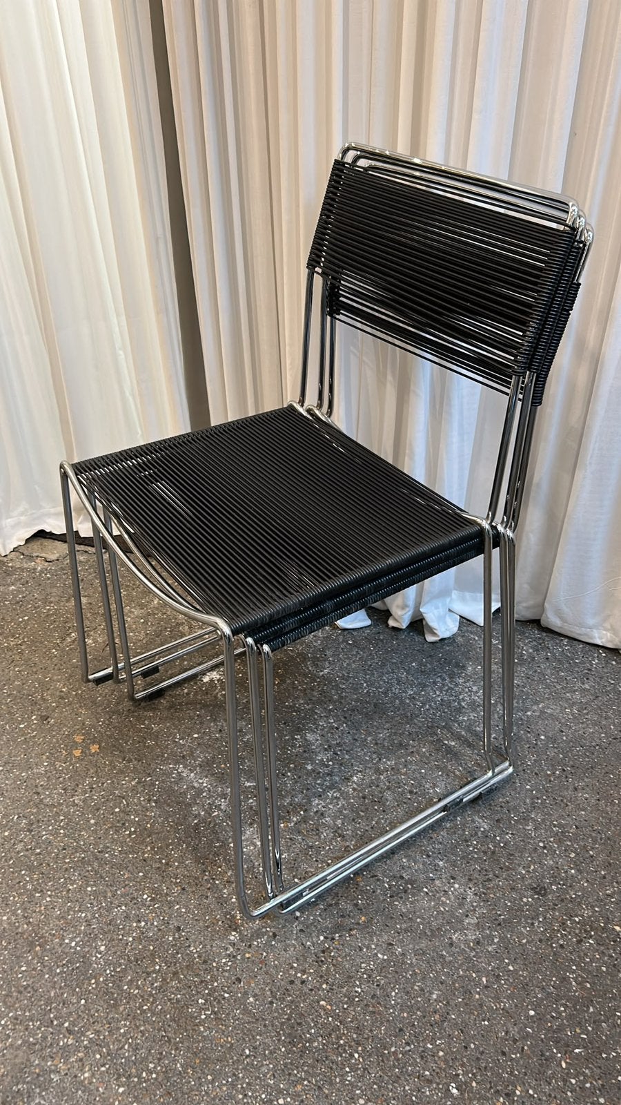 3x originele Spaghetti Chair, Belotti, Huis en Inrichting, Ophalen, Gebruikt, Drie