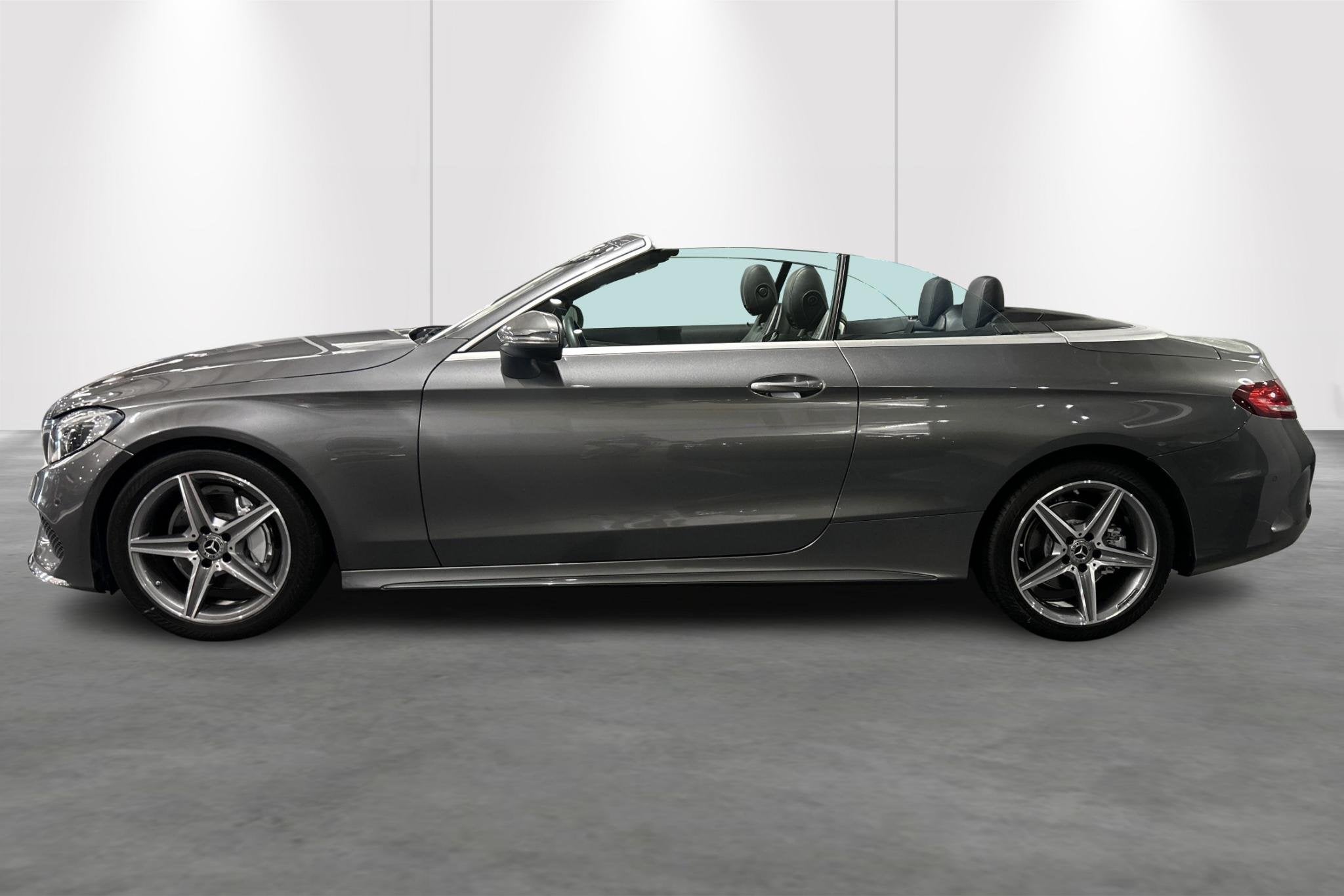 Mercedes-Benz C-Klasse Cabriolet C 220 d - LEDER + SENSOREN, Autos, Argent ou Gris, Achat, 1800 kg, Euro 6