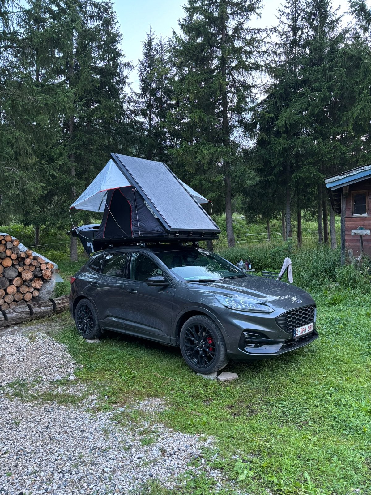 Hardshell daktent te koop, Ophalen, Zo goed als nieuw