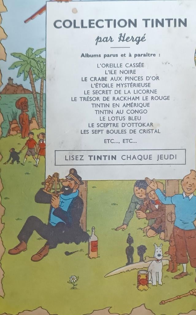 kuifje, Eén stripboek, Ophalen of Verzenden, Gelezen