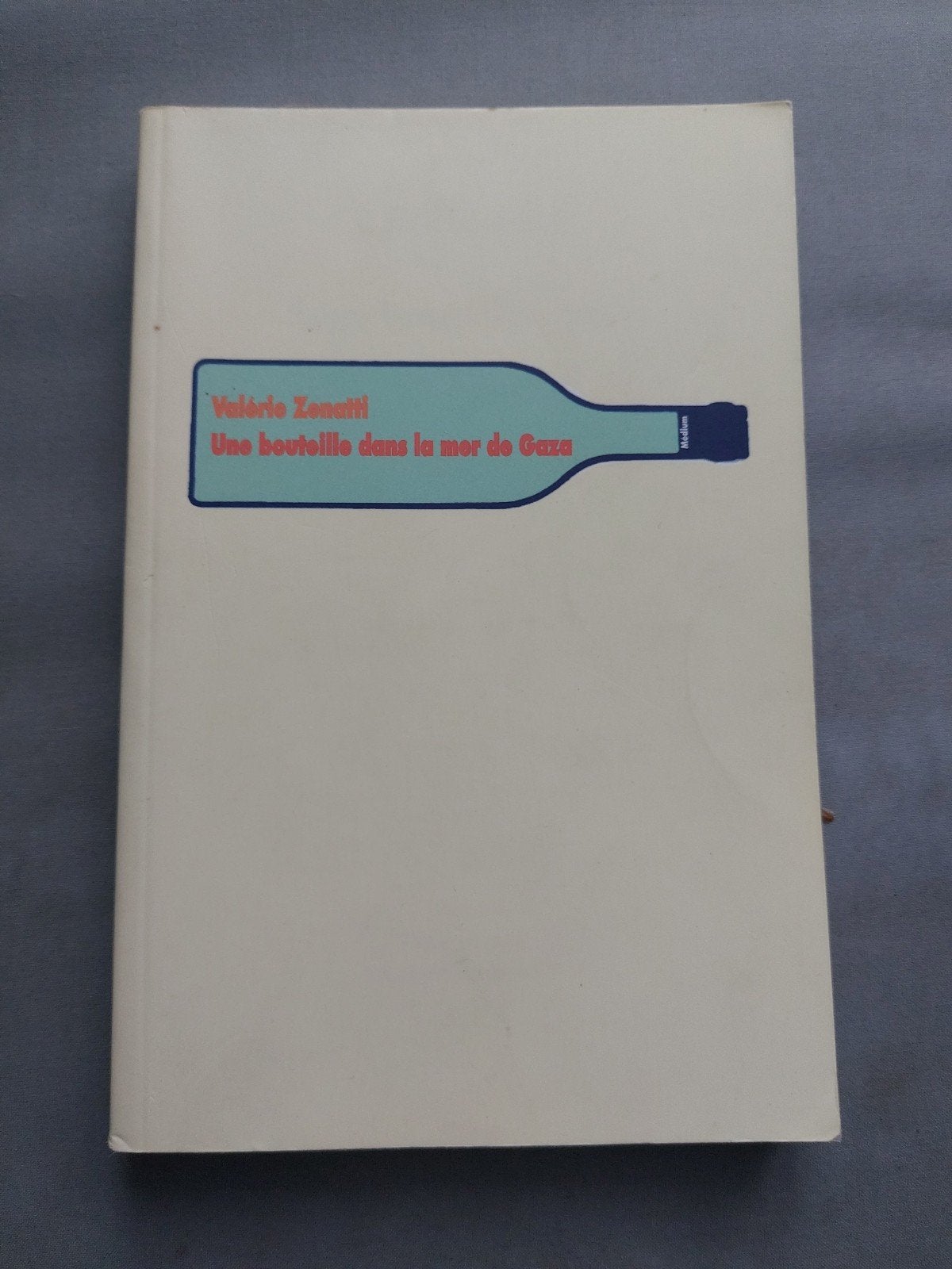 Une bouteille dans la mer de Gaza de Zenatti, Boeken, Ophalen, Gelezen, Frans