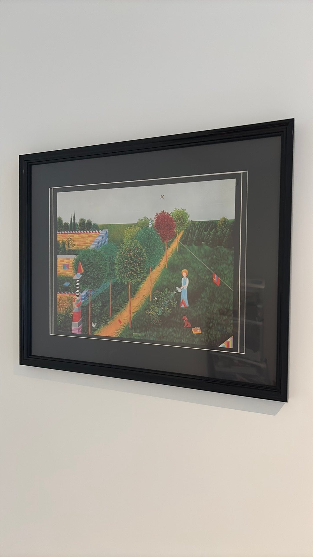 Etienne Elias groen, Antiek en Kunst, Ophalen of Verzenden