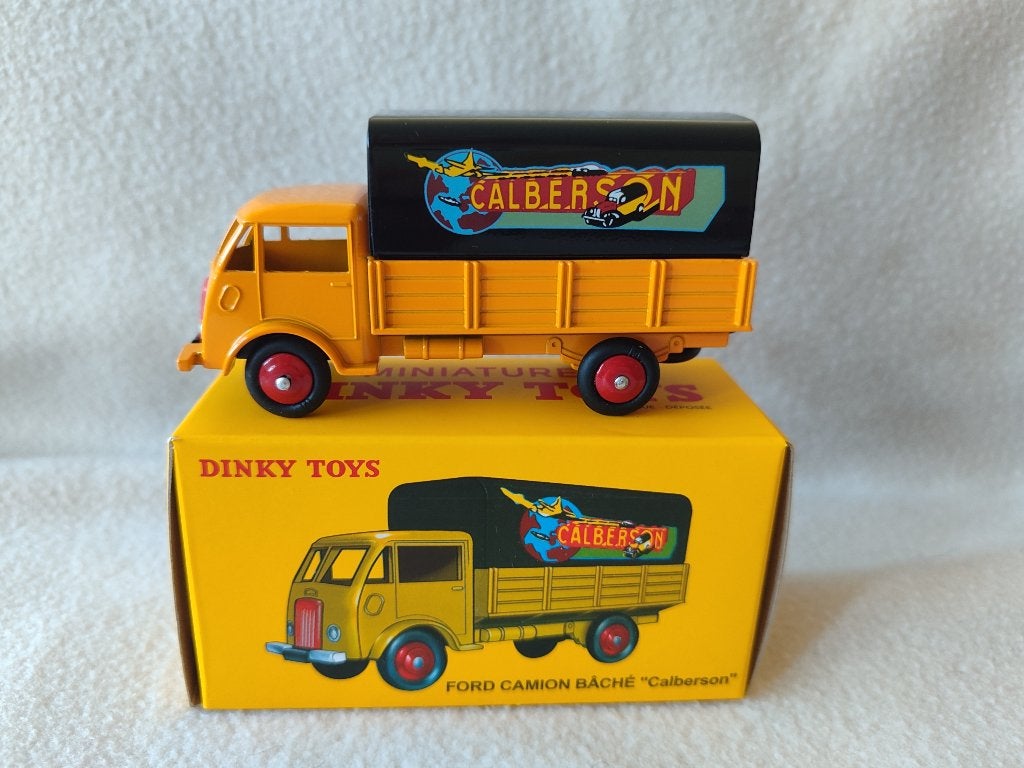 Dinky Atlas _ Ford Camion  "Calberson" _ref 25JJ _version  2, Enlèvement ou Envoi, Comme neuf, Bus ou Camion, Dinky Toys