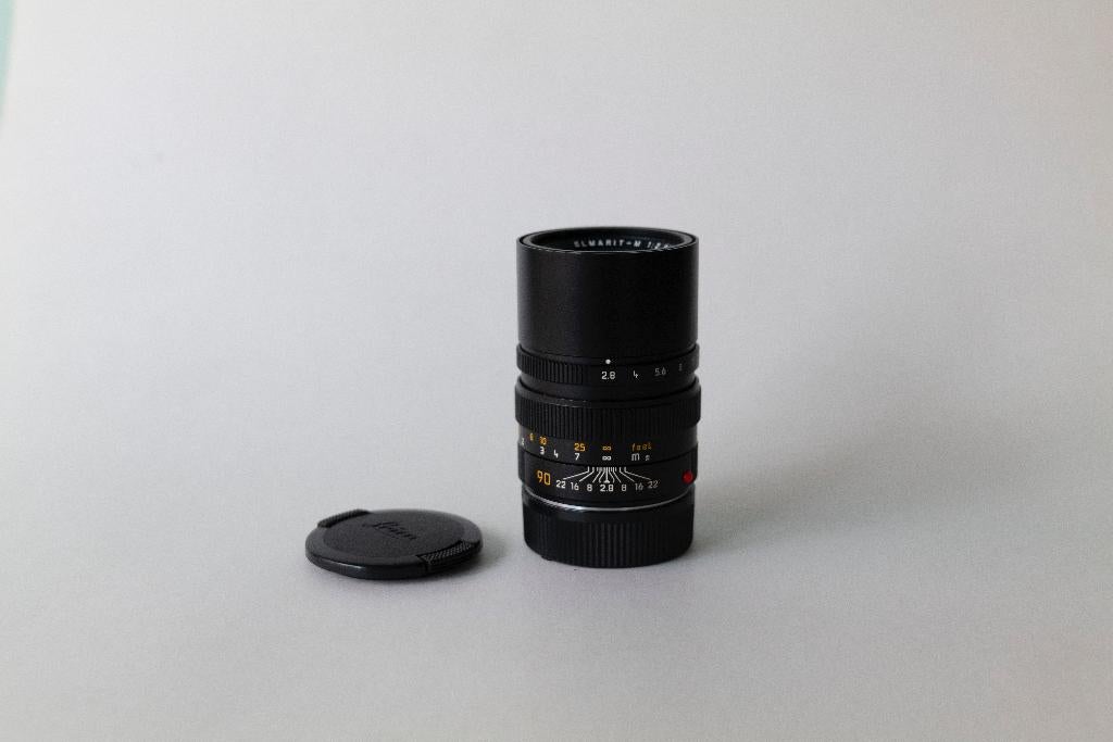 Leica Elmarit-M 90mm, Audio, Tv en Foto, Foto | Lenzen en Objectieven, Ophalen, Gebruikt, Telelens