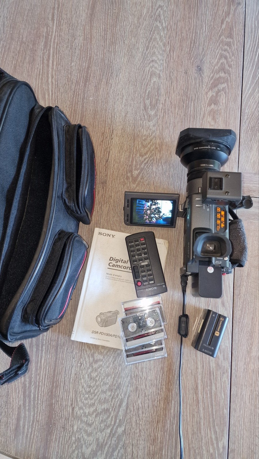 camescope sony DSR-PD100AP, Audio, Tv en Foto, Ophalen, Overige soorten, Camera