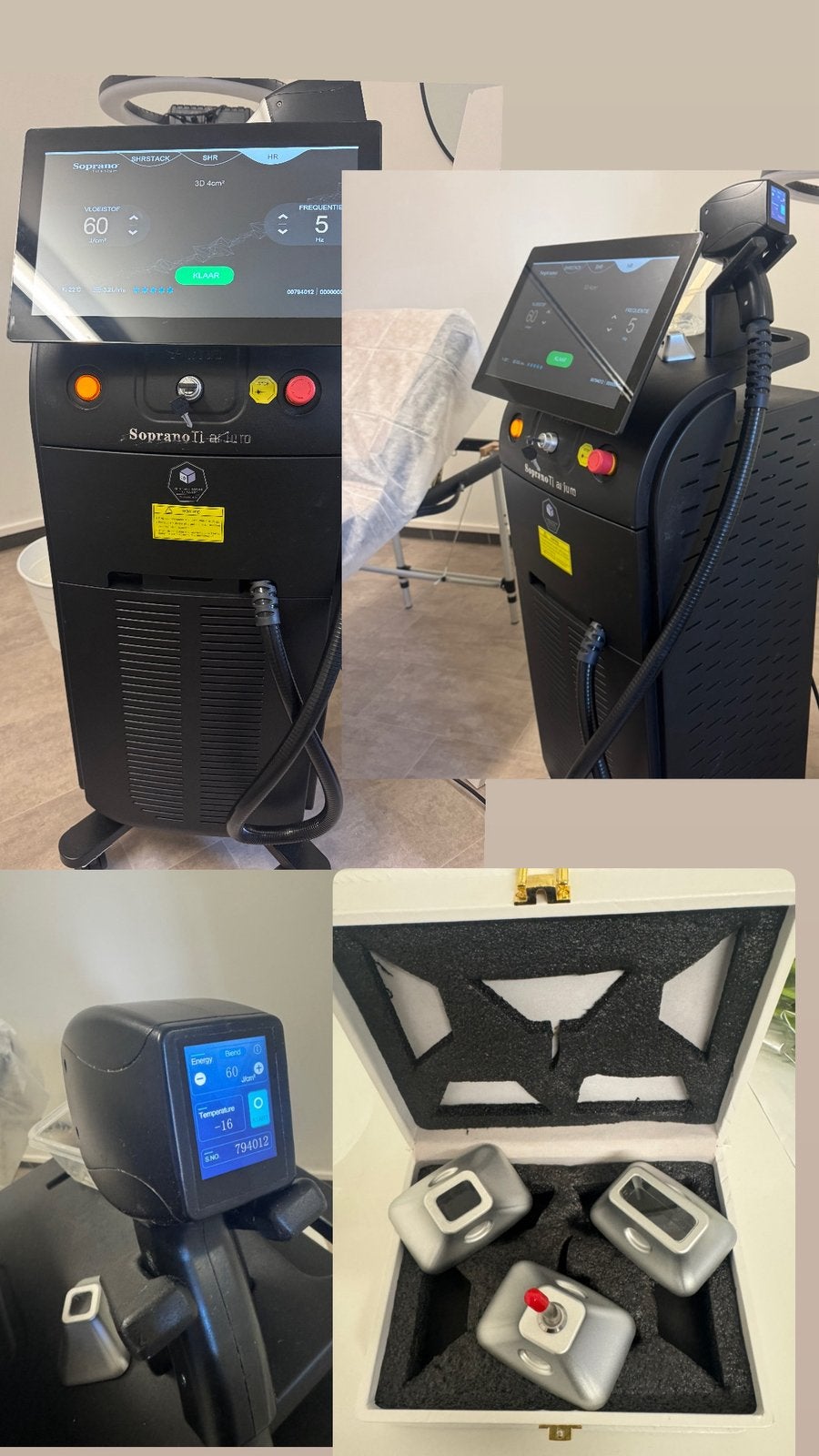 Diode ice laser te koop nog nieuw paar keer gebruikt, Diversen, Typemachines, Ophalen, Zo goed als nieuw