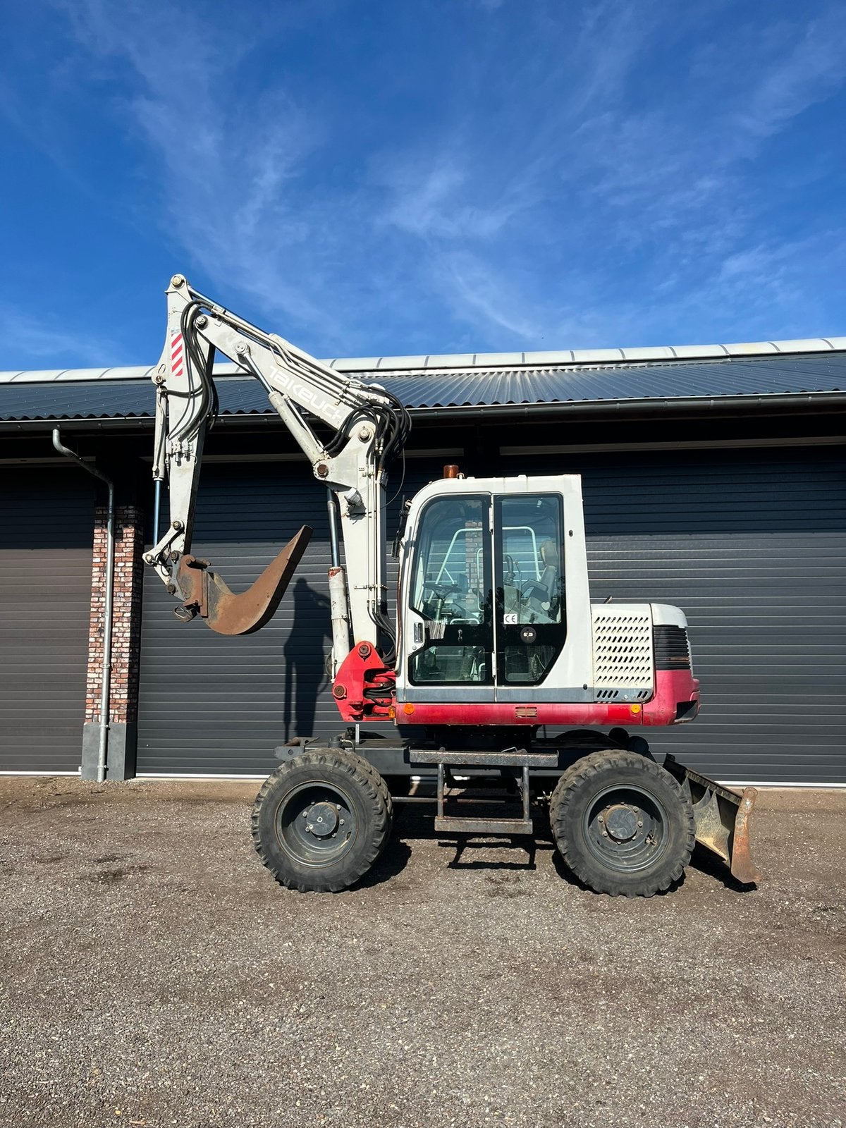 Takeuchi TB175W graafmachine, Ophalen, Graafmachine