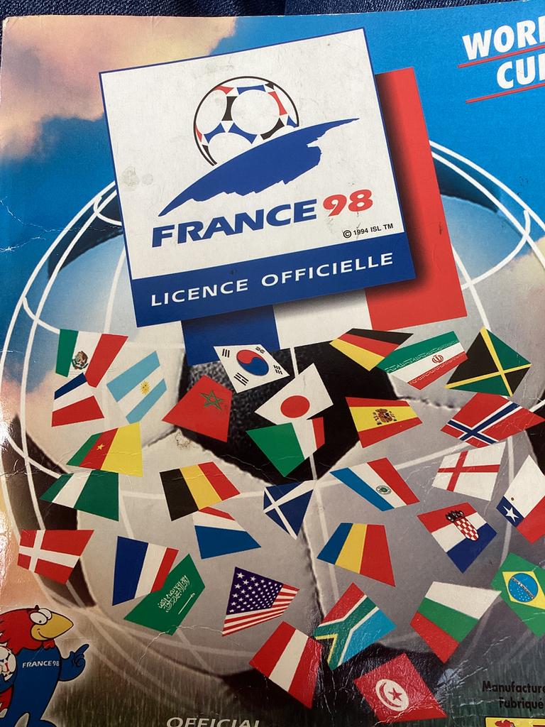 Album d'autocollants Panini WK 98 France 1998 France complet, Enlèvement, Utilisé
