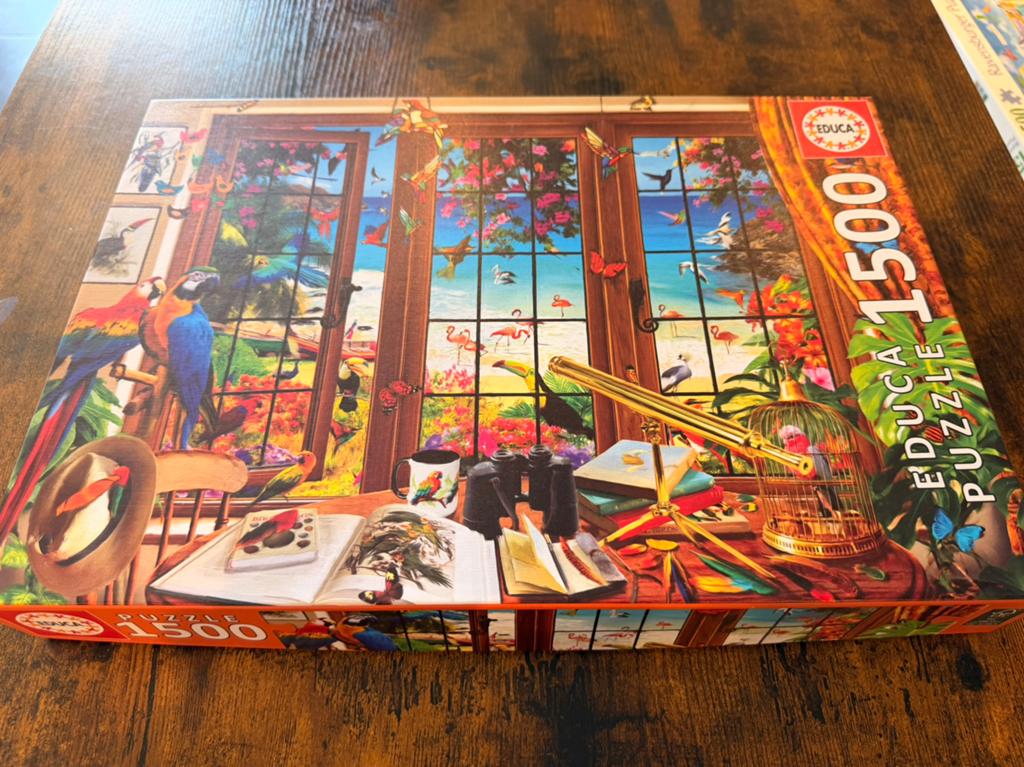 Puzzel 1500st. Educa, Ophalen, 500 t/m 1500 stukjes, Zo goed als nieuw, Legpuzzel