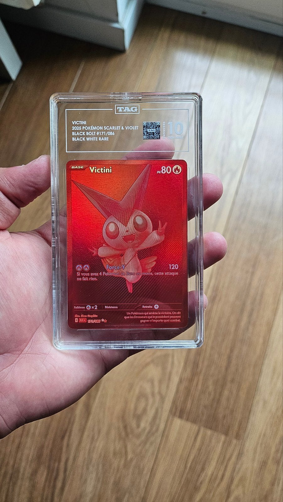 Victini 171/086 FRENCH TAG 10, Hobby en Vrije tijd, Ophalen