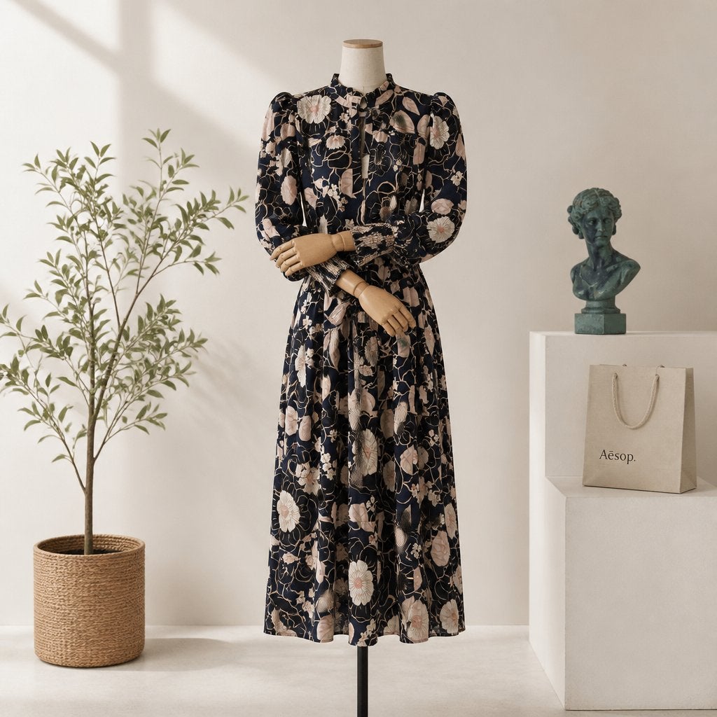 Fabienne Chapot Arlene Dress – maat 40, Kleding | Dames, Maat 38/40 (M), Blauw, Ophalen of Verzenden, Zo goed als nieuw