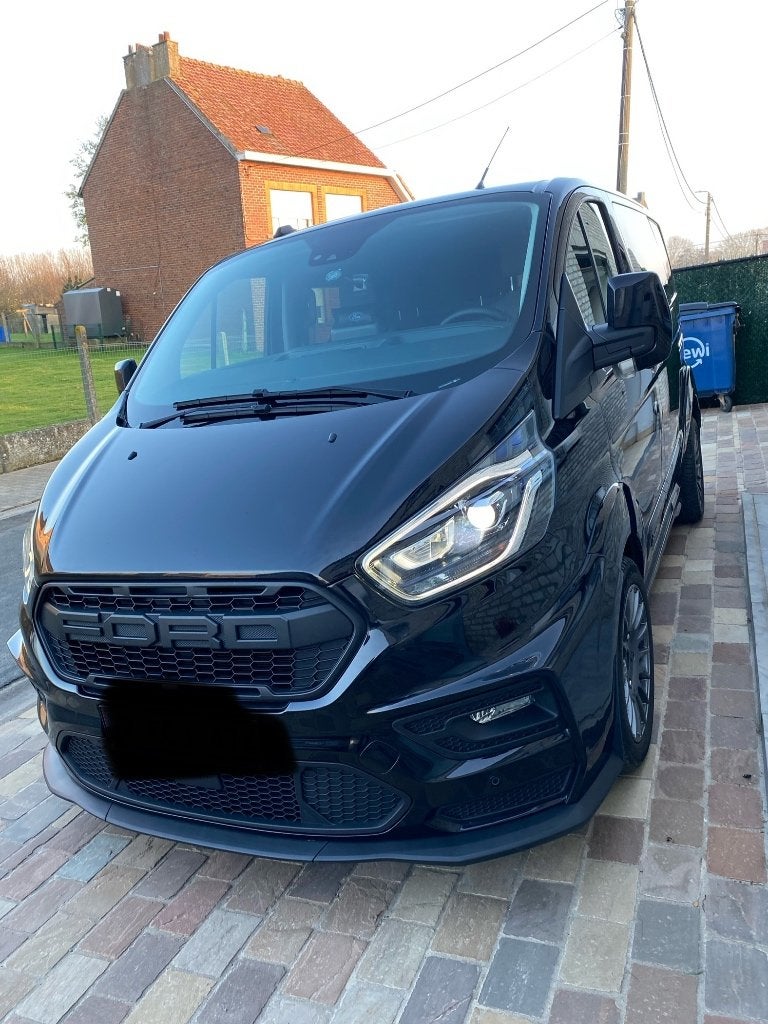 Ford Transit Custom MSRT, Auto's, Automaat, Zwart, Particulier, Transit