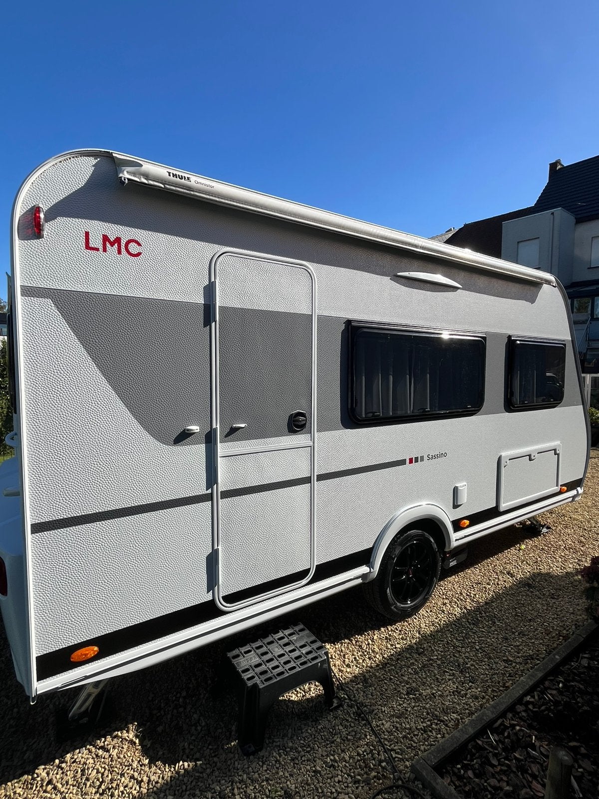Prachtige LMC Sassino 430D in nieuwstaat, Caravans en Kamperen, Treinzit, Particulier, 5 tot 6 meter, LMC en Münsterland