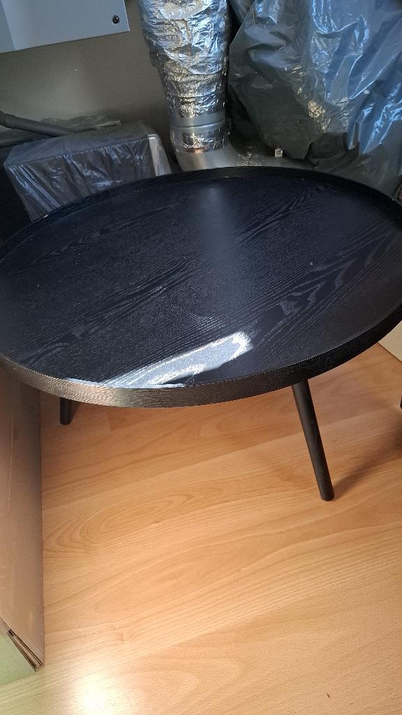 Salontafel, Huis en Inrichting, Tafels | Salontafels, Ophalen, Rond, Zo goed als nieuw, Modern